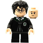 LEGO Minifigura Harry Potter, Slytherin Robe, Gregory Goyle Transformation HP285