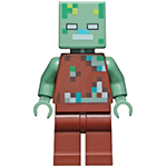 LEGO Minifigura Drowned Zombie MIN088