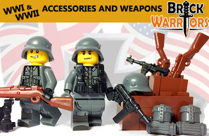 BrickWarriors -  Custom Accessories and Weapons