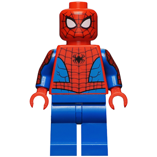 LEGO Minifigura Spider-Man - Printed Blue Arms, Plain Legs SH0684