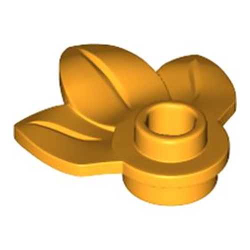 LEGO Plant Plate, Round 1 x 1 with 3 Leaves 32607