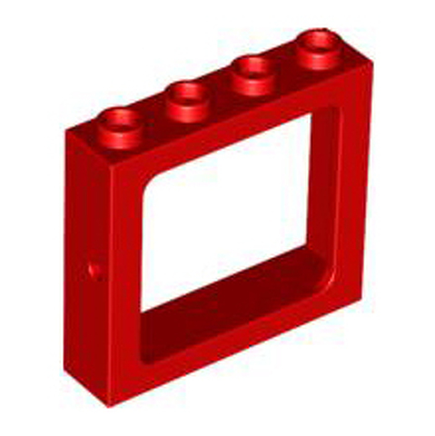LEGO Window 1 x 4 x 3 Train with All Studs Hollow 4033
