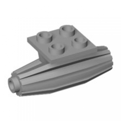 LEGO Engine, Strakes, 2 x 2 Thin Top Plate 4229