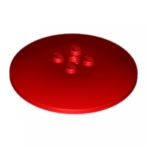 LEGO Dish 6 x 6 Inverted Solid Studs 44375B