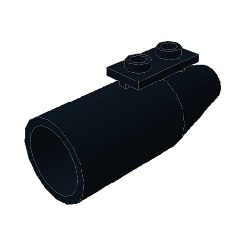 LEGO Engine, Smooth Large, 1 x 2 Thin Top Plate 4868A