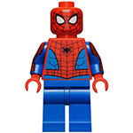 LEGO Minifigura Spider-Man - Printed Blue Arms, Plain Legs SH0684