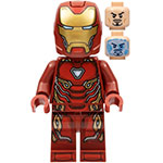 LEGO Minifigure Iron Man Mark 50 Armor - Helmet with Large Visor SH0828