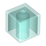 LEGO Minifigure, Head, Modified Cube, Plain 19729