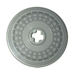 LEGO Technic, Disk 3 x 3 with Hubcap Pattern 2723PB086