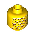 LEGO Minifigure, Head without Face Pineapple Pattern 3626PB1018