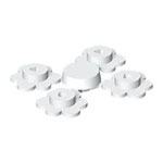 LEGO Plant Flower Small, Sprue of Four 3742SPRUE