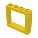 LEGO Window 1 x 4 x 3 Train with All Studs Hollow 4033