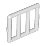 LEGO Bar 1 x 4 x 3 Window Grille 6016