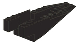 LEGO Cockpit 11 x 4 x 2 2/3 Inverted Slope 6058