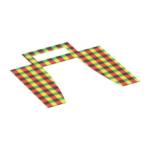 LEGO Cloth Curtain with Red, Yellow and Green Pattern 97122