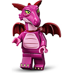LEGO Minifigure Dragon, Shrek (Complete Set with Stand and Accessories) COLSHR-5