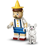 LEGO Minifigure Pinocchio, Shrek (Complete Set with Stand and Accessories) COLSHR-8