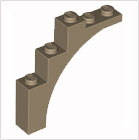 LEGO Brick Arch and Facet